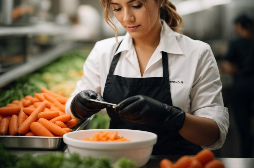 Blue Nitrile Exam Gloves