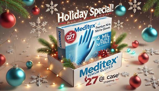 Maximize Hygiene and Savings This Holiday Season with MEDITEX Disposable Gloves