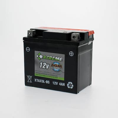 Xtreme 5L-BS 12V 70CCA AGM Powersport Battery for ATV, Motorcycle