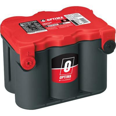 Optima Red Top 800CCA AGM Car Battery, Group 78, Long-Lasting Power