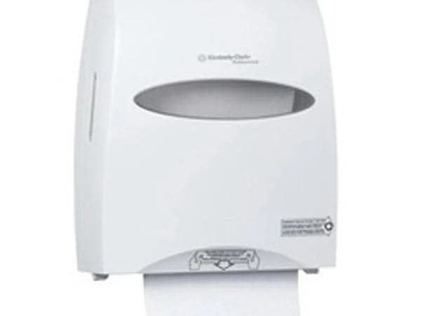 KIMBERLY CLARK WINDOWS SANITOUCH TOWEL DISPENSER PEARL WHITE C- 09991