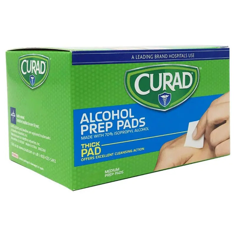 Alcohol Prep Pads CURAD 200/BOX (C- 343057)