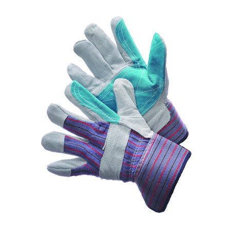 Mggloves VZ-TG-30-3111A Double Palm Leather Safety Work Gloves