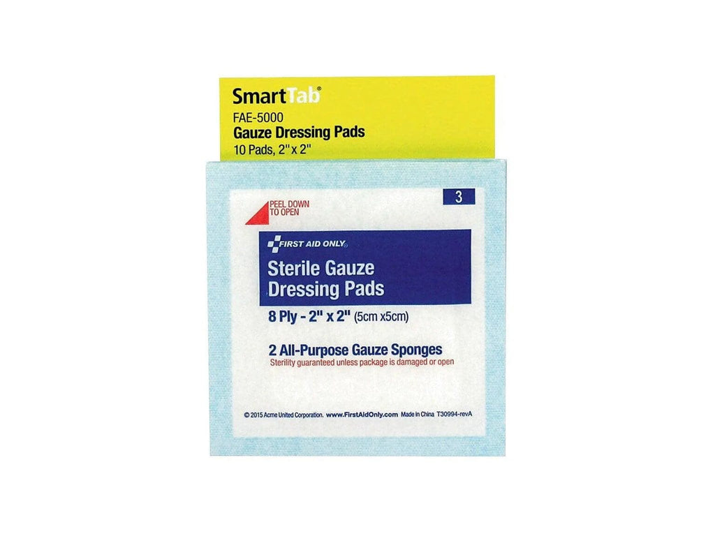 Sterile Gauze Dressing Pads, 2"x2", 2 Pads/Pack C- 800293